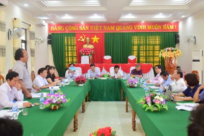 Sở Giáo dục và Đào tạo Quảng Ngãi làm việc với huyện Sơn Tây về công tác phát triển giáo dục trên địa bàn huyện